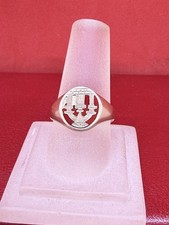 Antique style enamel solid - solid, 9ct