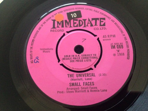 Small faces the universal - small,