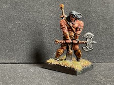 Warhammer Metal figure Avatars of War MERCENARY BARBARIAN  - Painted
