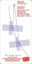 Cartridge Arc Protractor for