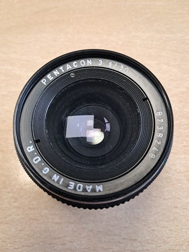 Pentacon 30mm wide - f/3.5, angle