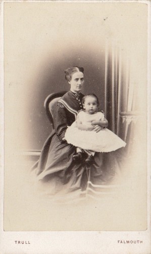Falmouth cornwall cdv lady - falmouth,