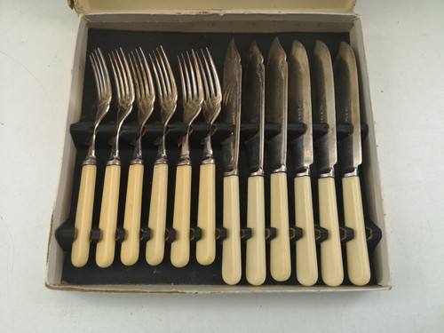 Vintage epns faux bone - 12, a1