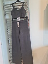 ZARA 2 Piece Set Ladies Crop
