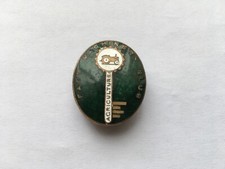 SCARCE C1950s VINTAGE FARM MACHINERY AGRICULTURE CLUB ENAMEL LAPEL BADGE
