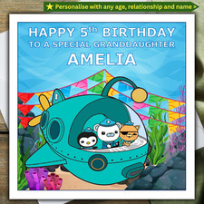 OCTONAUTS personalised