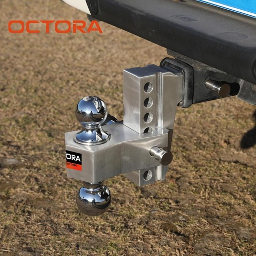 Adjustable trailer hitch - adjustable, fits