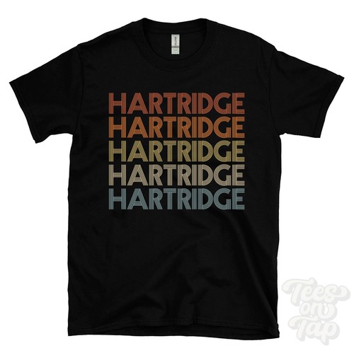 Hartridge repeated retro style - repeated,