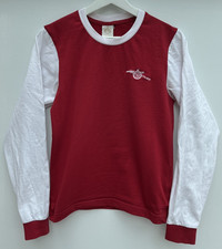 Arsenal Retro 1970s Home Football Shirt Heritage Red Long Sleeve 70s Boys XL