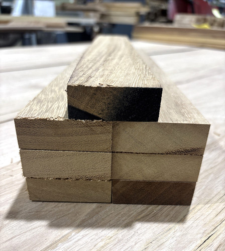 Planed iroko hardwood - iroko, offcuts