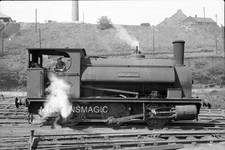 R-90x60mm Industrial  Railway Negative "Gwynedd" Black Hawthorn 1014/189 Brymbo