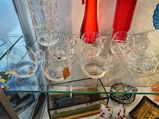 Vintage Glass Tea Set Retro