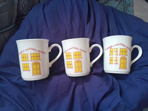 Set vintage maxwell house - 3,