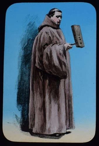Monk with prayer - a, c1890