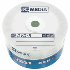 50 Mymedia Blank DVD-R 16x