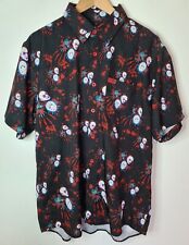 Dixxon Flannel The Trilogy Horror Shirt Jason Nosferatu Freddy Krueger Large