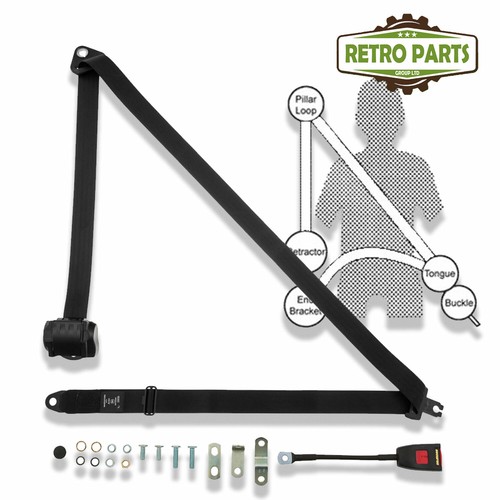 Classic car inertia seat belt - inertia,