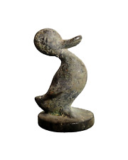 Wiener Werkstätte Austria Bronze Duck Figurine Miniature Antique Duckling Rare