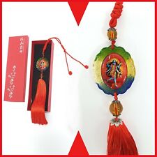 Goddess Kali Maa / Mata , Lord Shiva Hanging Pendant . Crystal Double Side Image