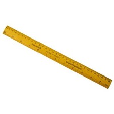 12" Wooden Ruler by Student