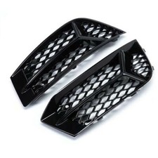 Pair Black Front Bumper Fog