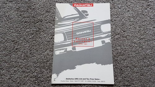 Daihatsu charade fourtrak - daihatsu,