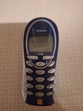 Siemens A50 Mobile Phone Blue, Orange Network Unlocked