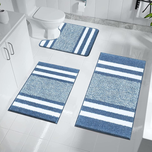 Non slip pieces bath mats - non,