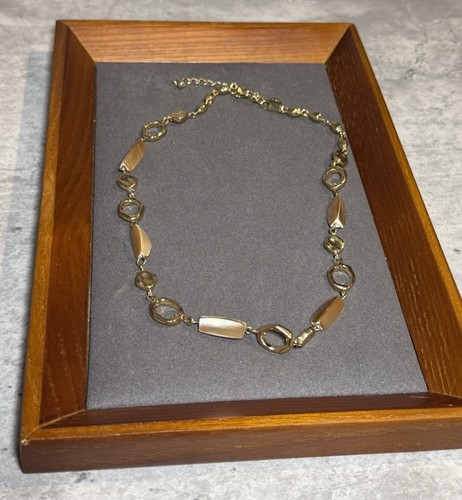Necklace gold tone - m&s,