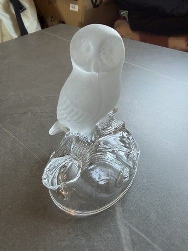 Unbranded clear glass owl - unbranded,