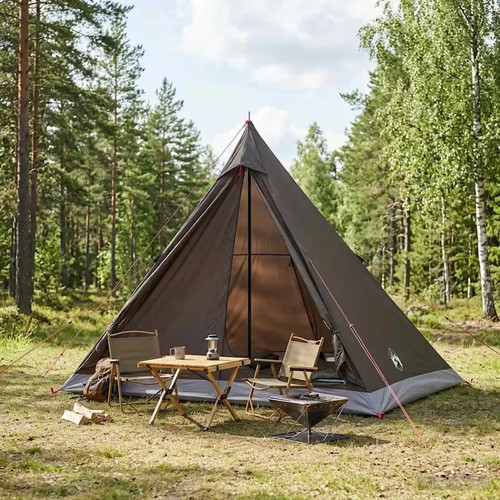 Backpacking tent brown grey - backpacking, brown/grey