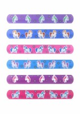 6 x Unicorn Snap Bracelets