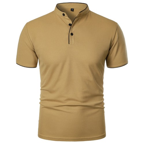 Men stand collar - stand, short