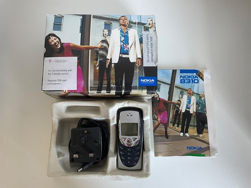 Nokia 8310 navy silver - 8310,