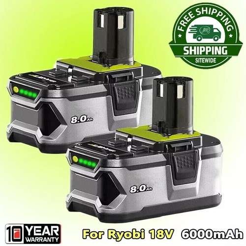 2pack 18v 0ah - 8.0ah, lithium