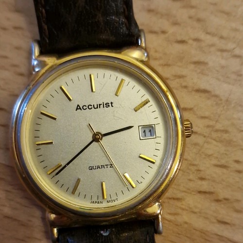 Accurist quartz date black - quartz,