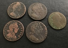 5x GB Copper King William III