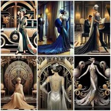 ART DECO RUTH Cardmaking Card