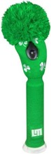 LOUDMOUTH GOLF SHAMROCK POMPOM HYBRID OR RESCUE  WOOD HEADCOVER.