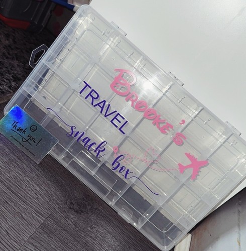 Personalised travel snack - travel,