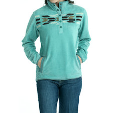 Cinch Ladies Fleece 1/4 Snap