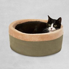 K&H Thermo-Kitty Heated Pet Bed - Various Colours/Sizes Available