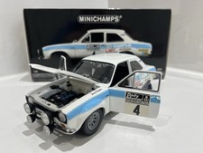 MINICHAMPS 1:18 SCALE REPLICA FORD ESCORT RS 1600 1972 ROGER CLARK RAC RALLY CAR