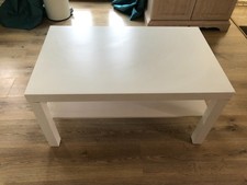 IKEA Lack coffee table white rectangular with shelf
