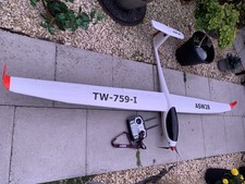 RC VOLANTEX ASW28 COMPLETE RTF ONLY FLOWN ONCE 