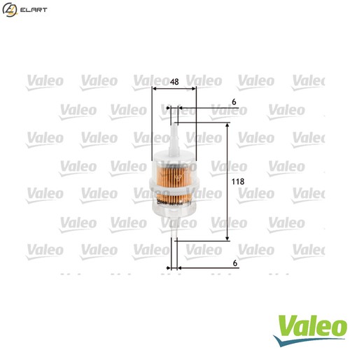 Fuel filter 587005 - fuel, renault