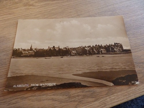 Postcard alnmouth from - postcard,
