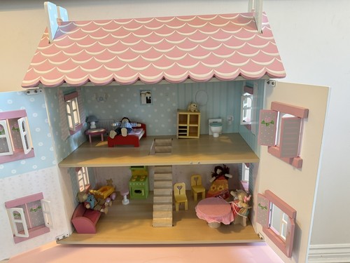 Toy van wooden - toy, house