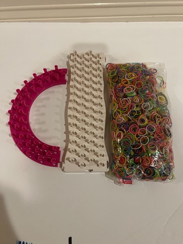 Rainbow loom kit with - rainbow,