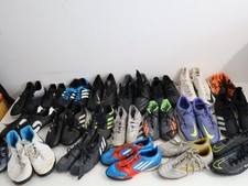Joblot 21X Pairs Football Boots Mixed Sizes Kids 1 To Adult 10 Nike Adidas